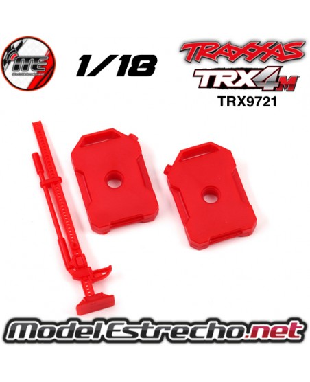 BOTE DE COMBUSIBLE Y GATO TRAXXAS TRX4M 1/18 TRX9721