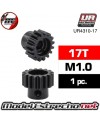 PIÑON 17T MODULO 1 EJE 5mm ACERO

Ref: UR4310-17