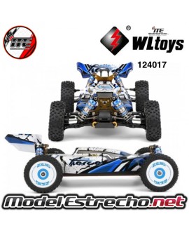 COCHE ELECTRICO RTR 1/12 BUGGY 4WD MOTOR BRUSHLESS WLTOYS 124017