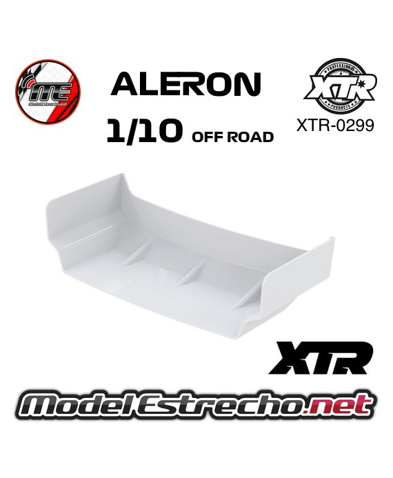ALERON BLANCO TRASERO BUGGY 1/10 OFF ROAD

Ref: XTR-0299