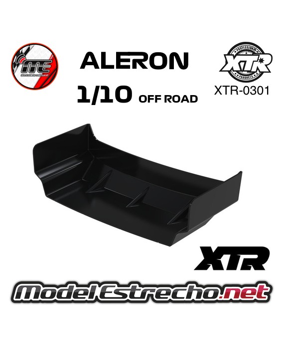 ALERON NEGRO TRASERO BUGGY 1/10 OFF ROAD

Ref: XTR-0301