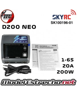 SkyRC D200 Neo LiPo 1-6s 20A 200W AC