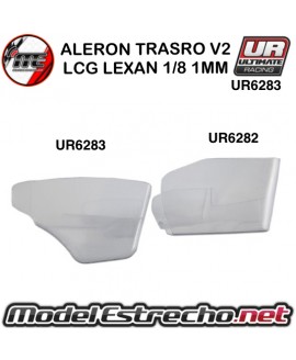 ALERON TRASERO V2 LCG LEXAN 1/8  1mm ( 2U.)

Ref: UR6283