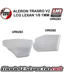 ALERON TRASERO V2 LCG LEXAN 1/8  1mm ( 2U.)

Ref: UR6283