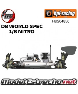 HB D8 WORLD SPEC 1/8 NITRO 

Ref: HB204850