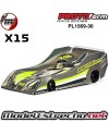 CARROCERIA PROTOFORM X15 BODY FOR 1/8 ON ROAD