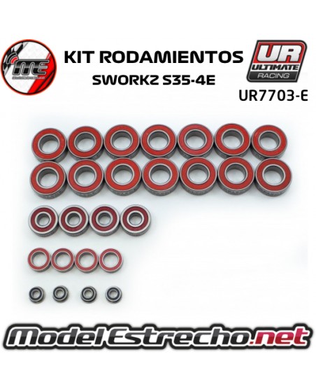 copy of KIT RODAMIENTOS RS MUGEN MBX8R NITRO/ECO ULTIMATE (24U.)