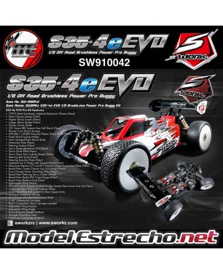 SWORKZ S35-4E EVO BUGGY KIT
