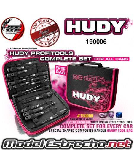 SET HERRAMIENTAS HUDY 190006