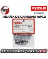 copy of SOPORTES DELANTEROS KYOSHO INFERNO MP9-MP10 ALUMINIO 22 Deg.