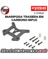 MARIPOSA TRASERA EN CARBONO KYOSHO INFERNO MP10

Ref: IFW632