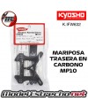 MARIPOSA TRASERA EN CARBONO KYOSHO INFERNO MP10

Ref: IFW632