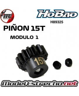 PIÑON 15T MODULO 1 EJE 5mm

Ref: H89325