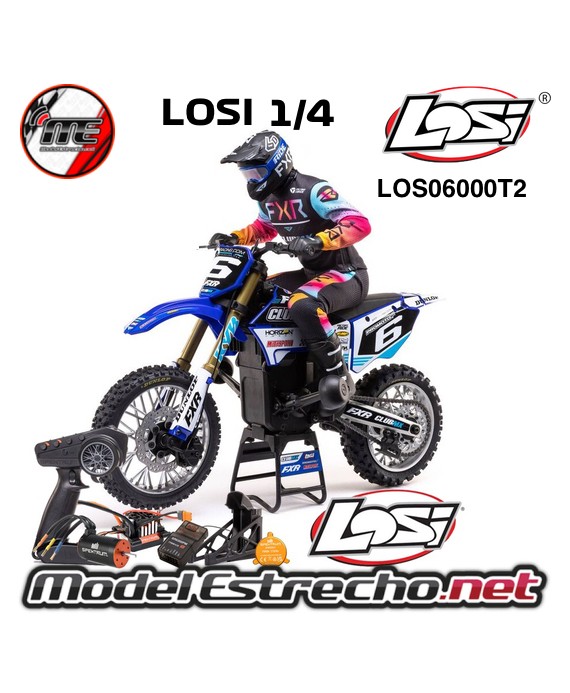 LOSI 1/4 PROMOTE MX MOTORCYCLE RTR CLUB MIX

Ref: LOS06000T2