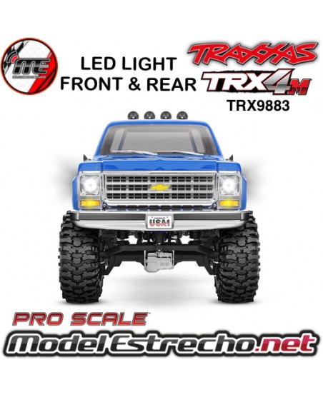 PRO SCALE LED LIGHT SET, FRONT & REAR COMPLETE