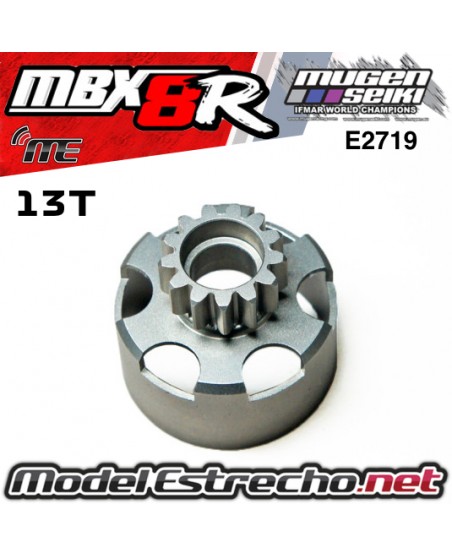 CAMPANA EMBRAGUE 13T MUGEN MBX8R

Ref: E2719
