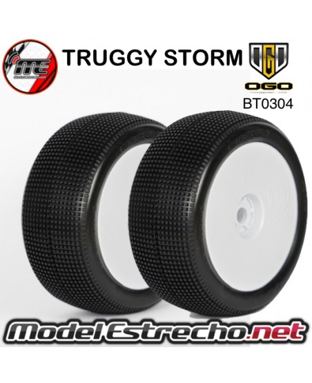 OGO STORM TRUGGY PREMONTADO B1COMPOUND LLANTA BLANCA (2PC)

Ref: BT0304