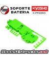 SOPORTE BATERIA VERDE KYOSHO MP9 INFERNO