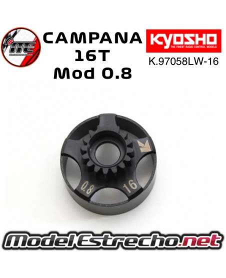 CAMPANA DE EMBRAGUE 16T SP KYOSHO Mod 0.8