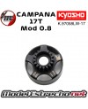 CAMPANA DE EMBRAGUE 17 SP KYOSHO Mod 0.8 K.97058LW-17