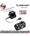 COMBO HOBBYWING XERUN JUSTOCK G2.1 MOTOR 13.5T  3200Kv 1/10 Stock RPM LIMIT 20.000 HW38020303
