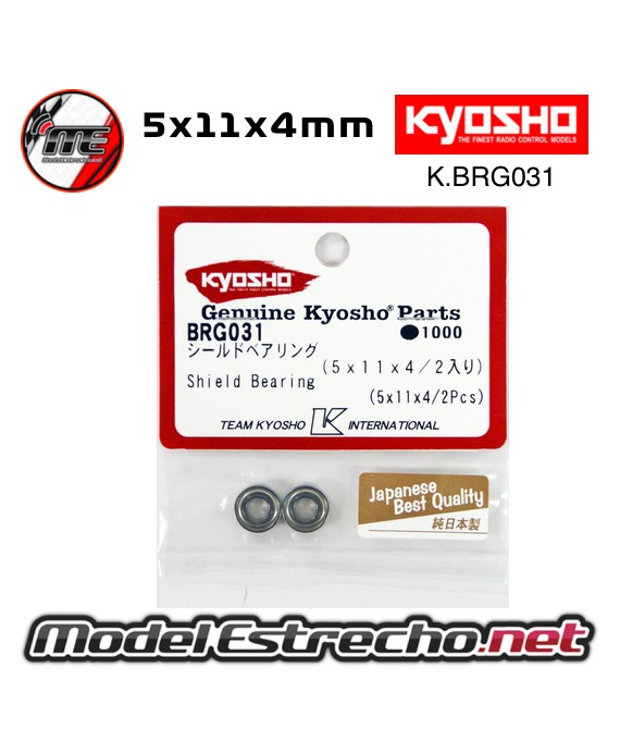 RODAMIENTO KYOSHO 5x11x4mm (2U.) BRG031