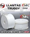 LLANTAS 6MIK TRUGGY BLANCA (2U.) PJ200