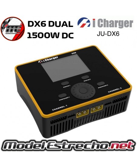 CARGADOR ICHARGER DX6 DUO 50A 1600W