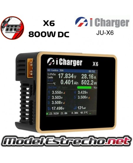 CARGADOR ICHARGER X6 JUNSI