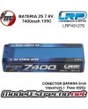 BATEREIA LRP 2S 7.6v. 7400MAH 135C GRAPHENE-4 HV