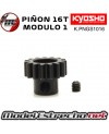 PIÑON 16T MODULO 1 EJE DE 5mm KYOSHO K.PNGS1016