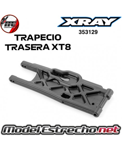 TRAPECIO TRASERO XRAY XT8/XT8E 2022 353129