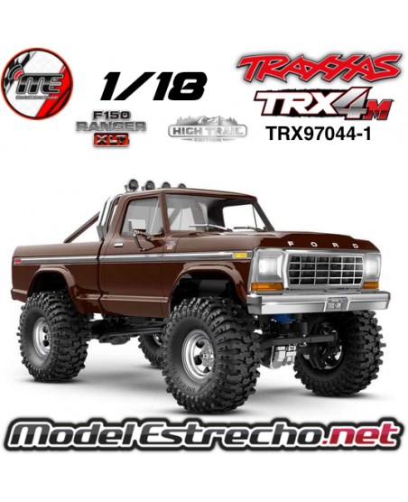 TRAXXAS TRX4M 1/18 FORD F-150 HIGH TRIAL EDITION BROWN