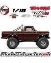 TRAXXAS TRX4M 1/18 FORD F-150 HIGH TRIAL EDITION BROWN