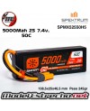 BATERIA 5000MAH 50C 7.4v. 2S CARCASA DURA