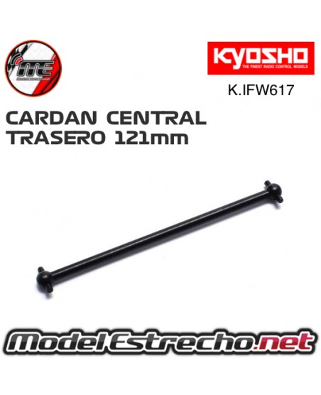 CARDAN CENTRAL TRASERO ( 121mm ) KYOSHO INFERNO MP10 K.IFW617