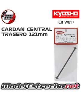 CARDAN CENTRAL TRASERO ( 121mm ) KYOSHO INFERNO MP10 K.IFW617