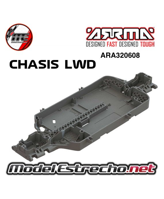 CHASIS COMPOSITE LWD ARRMA ARA320608