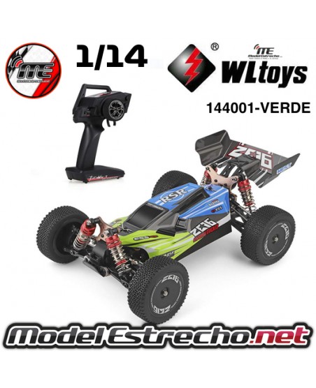 copy of COCHE ELECTRICO RTR 1/14 BUGGY 4WD 2.4 MOTOR 550 60Km/h WLTOYS