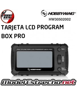 TARJETA PROGRAMADORA HOBBYWING MULTIFUNCIONES LCD BOX PRO  HW30502002