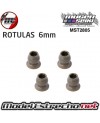 ROTULAS ALUMINIO 6mm MUGEN MST2805