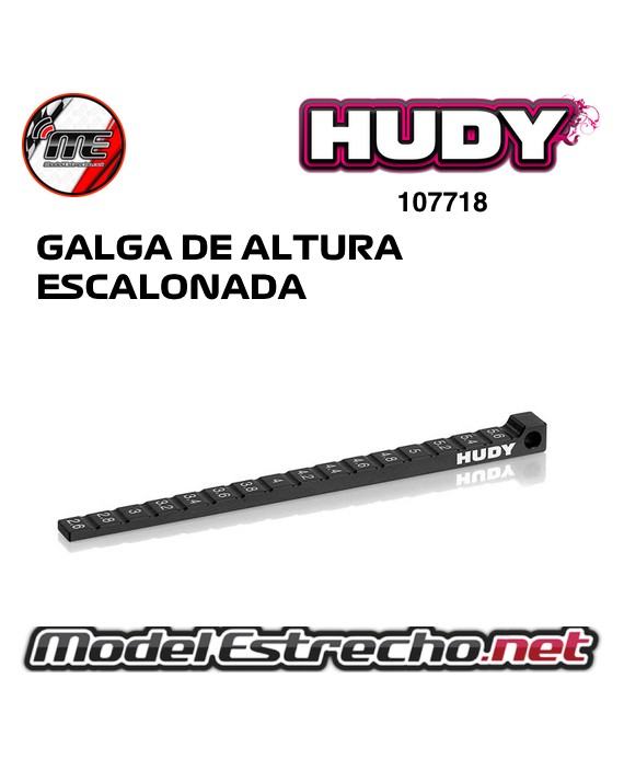 GALGA DE ALTURA ESCALONADA 1/12 Y PRO10 HUDY 107718