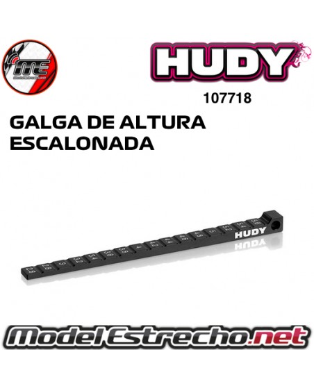 GALGA DE ALTURA ESCALONADA 1/12 Y PRO10 HUDY 107718