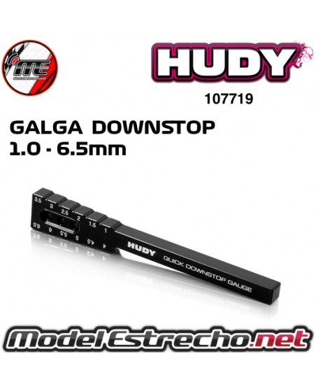 GALGA DE DOWNSTOP 1.0 - 6.6 mm HUDY 107719