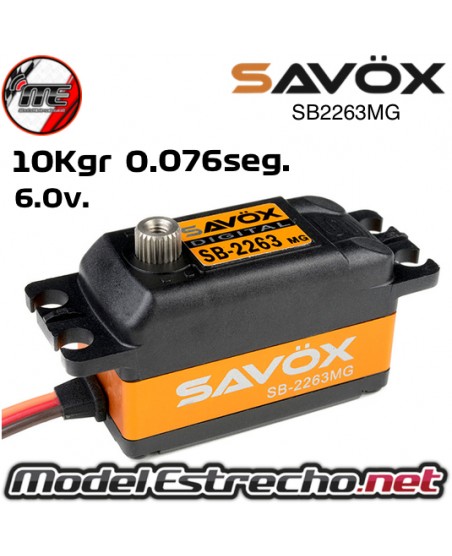SERVO SAVOX SC1251MG PERFIL BAJO