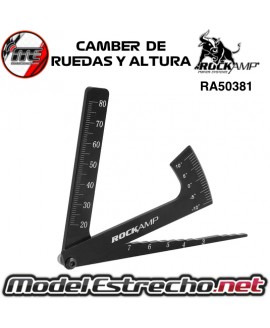 CAMBER DE RUEDAS Y ALTURA ROCKAMP RA50381