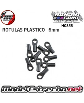 ROTULAS PLASTICO 6mm MUGEN MBX8R H0855
