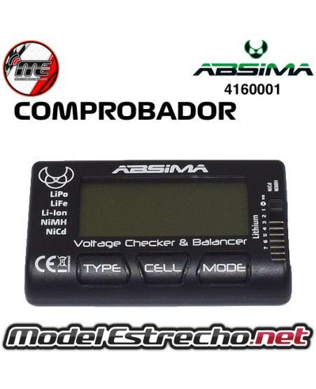 COMPROBADOR DE VOLTAJE DE BATERIA Y BALANCEADOR