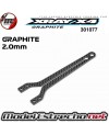 CUBIERTA SUPERIOR DE GRAFITO X4´23 FRONTAL ABIERTO 2.0mm 301077