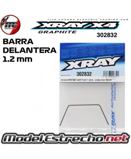 XRAY X4 BARRA ESTABILIZADORA DELANTERA 1.2mm 302832
